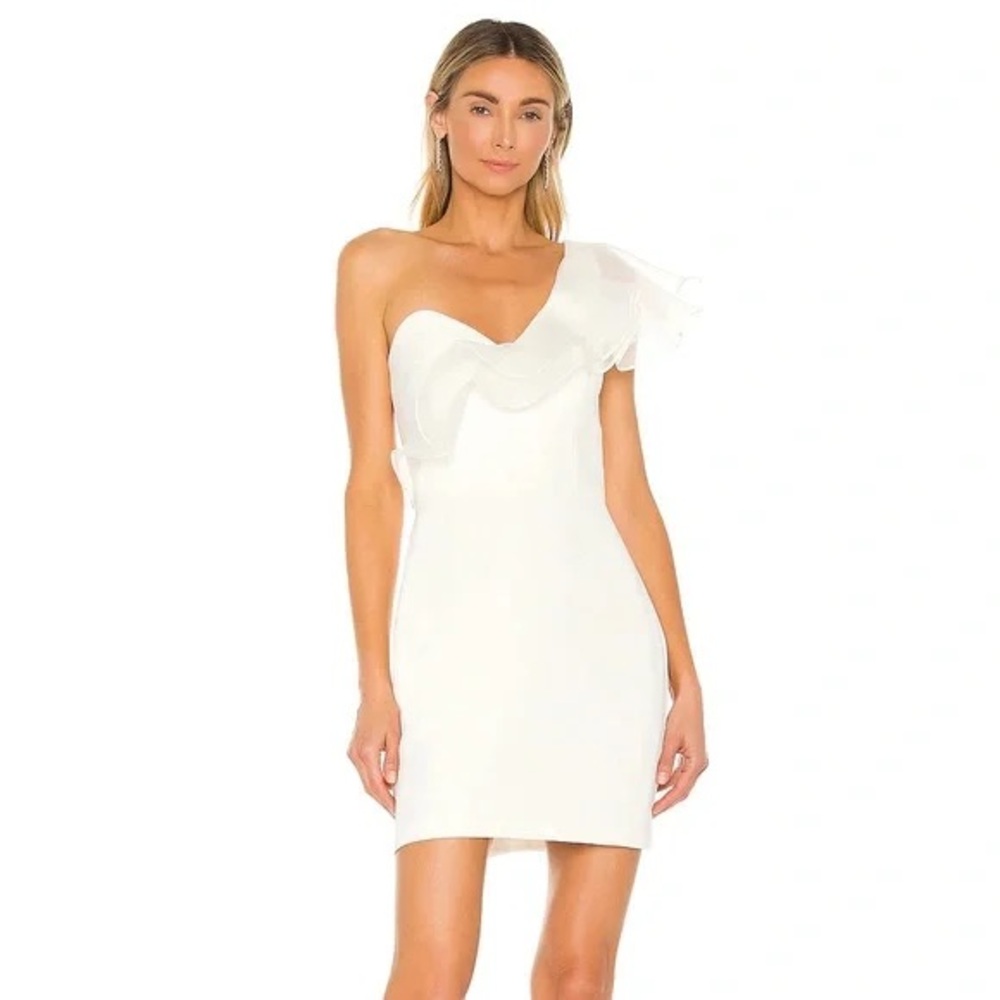 Amanda Uprichard Farryn Dress in Ivory